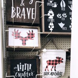 Adorable signage!