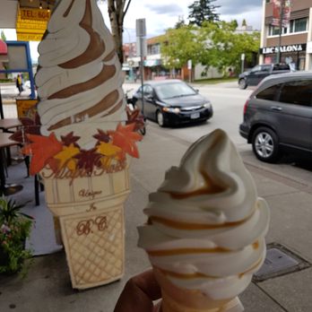 Anny's Dairy Bar - Maple twist cone. - Canadian (New) Near Me - New Westminster, British Columbia
