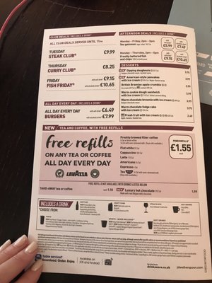 Menu photo 5 The Knights Templar London, XGL Menu photo 5 The Knights Templar London, XGL