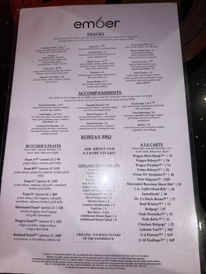 Menu photo 1 Ember Korean Steakhouse Fort Myers, FL
