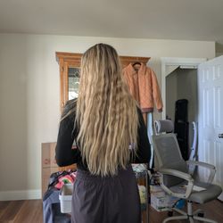 Black Cat Salon - Before Picture, taken three days before