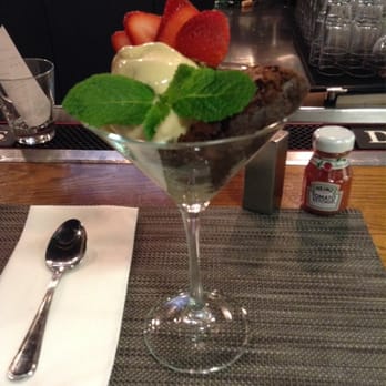 Prime Tavern - Brownie in a martini glass. Super classy! - New American Near Me - East Elmhurst, New York Prime Tavern - Brownie in a martini glass. Super classy! - New American Near Me - East Elmhurst, New York