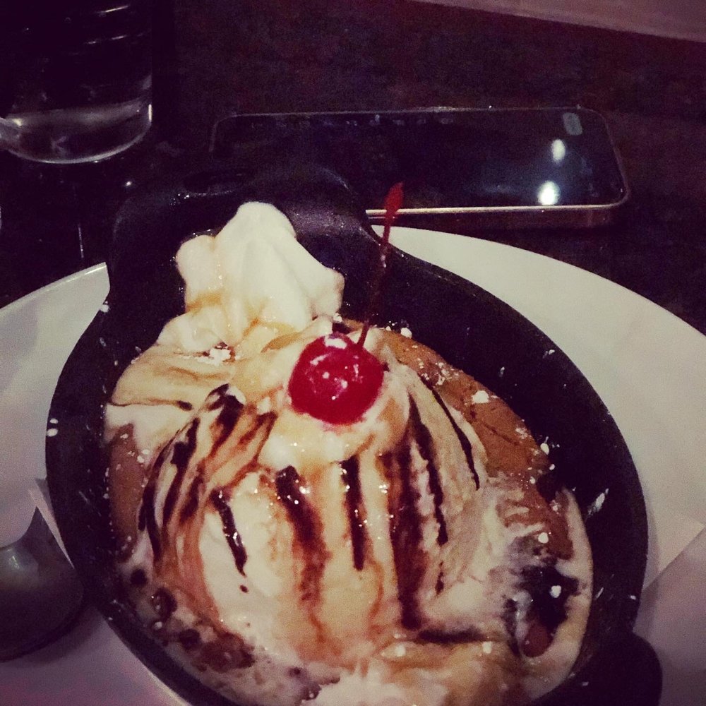 Lighthouse Restaurant - Warm Chocolate Chip Cookie Sundae - Seafood Near Me - Cedar Lake, Indiana