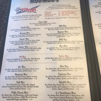 Moo Moo's Burger Barn - Menu - Burgers Near Me - Rocklin, California Moo Moo's Burger Barn - Menu - Burgers Near Me - Rocklin, California