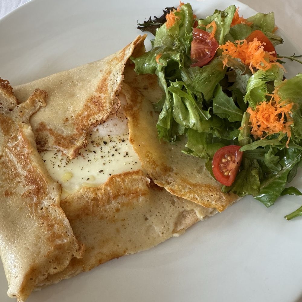Fire and Ice Cafe - Egg and Swiss galette with greens - Coffee & Tea Near Me - Indianapolis, Indiana Fire and Ice Cafe - Egg and Swiss galette with greens - Coffee & Tea Near Me - Indianapolis, Indiana