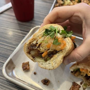 Yummi Banh Mi Street Side Cafè - Quinoa Shrimp Banh Mi - Vietnamese Near Me - Salisbury, North Carolina Yummi Banh Mi Street Side Cafè - Quinoa Shrimp Banh Mi - Vietnamese Near Me - Salisbury, North Carolina