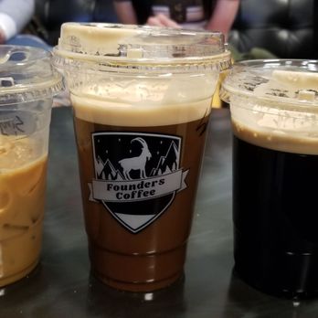Founders Coffee - Assorted cream preferences for cold brew and iced coffee. - Coffee & Tea Near Me - Las Vegas, Nevada