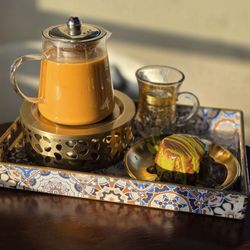 Mazajj Organic Coffee - Very aesthetic setup