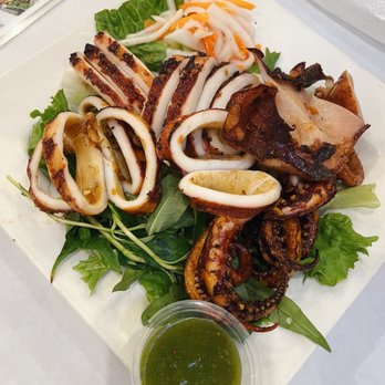 Bien Hen Restaurant - Grilled Squid - Seafood Near Me - Westminster, California