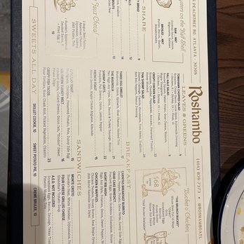 Roshambo - Brunch menu - Breakfast & Brunch Near Me - Atlanta, Georgia