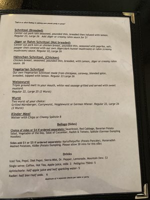 Menu photo 1 Deutschland Downtown Fredericksburg, VA
