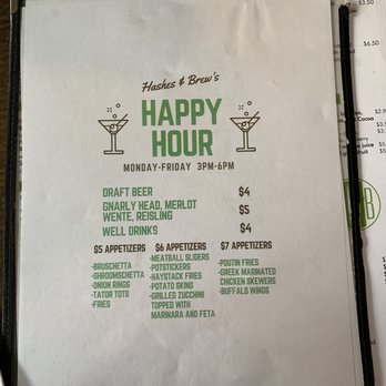 Hashes & Brews - Hh menu - Bars Near Me - San Bruno, California Hashes & Brews - Hh menu - Bars Near Me - San Bruno, California