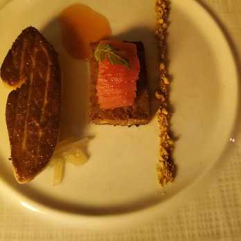 The River Café - Grilled foie gras appetizer. - 12/8/2022 - New American Near Me - Brooklyn, New York The River Café - Grilled foie gras appetizer. - 12/8/2022 - New American Near Me - Brooklyn, New York