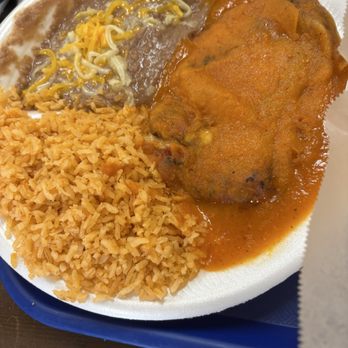 El Camino Real - Chile relleno plate - Mexican Near Me - Fullerton, California