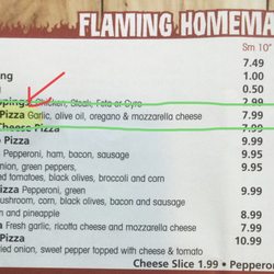 Flaming Pizza