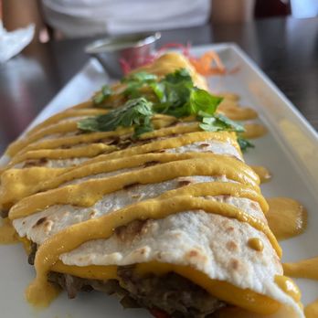 Something Vegan - Lentil Quesadilla - Asian Fusion Near Me - Burbank, California