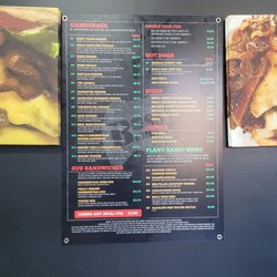 Boss Burger - Menu inside