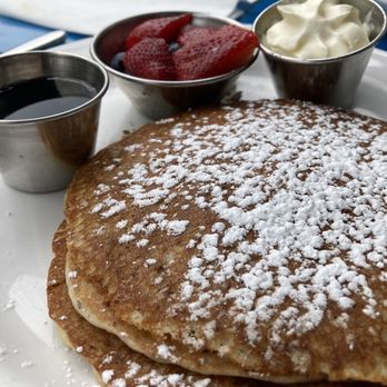 Irregardless Cafe - Vegan gluten free pancakes - New American Near Me - Raleigh, North Carolina