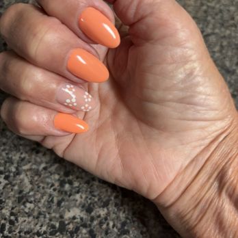 Glitter Nails and Spa - Amazing sculptured nails by TRACY! - Nail Salons Near Me - Phoenix, Arizona