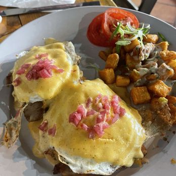 BreckFast  - Pork belly Benny - Breakfast & Brunch Near Me - Breckenridge, Colorado