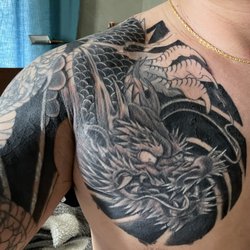 Hung‘s Tattoo Parlor - Upgrade, not even done yet but looking orrery fresh.