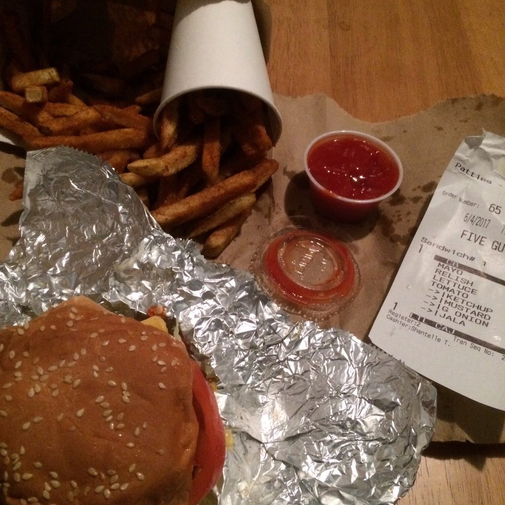 My custom double bacon cheeseburger and Bomb AF Cajun Fries! My custom double bacon cheeseburger and Bomb AF Cajun Fries!