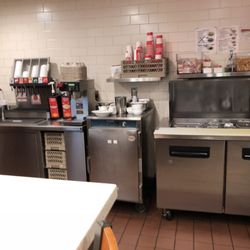 Denny's - Work area.