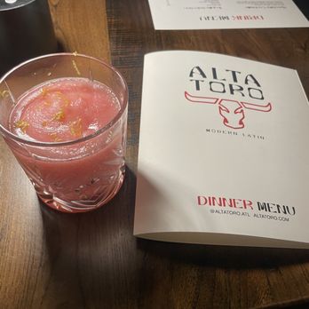 AltaToro - Seasonal Frozen Margarita (Plum) - Latin American Near Me - Atlanta, Georgia