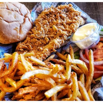 Chuckwagon Restaurant - Iowa's own Park tenderloin sandwich. - American Near Me - Adair, Iowa