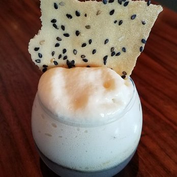 Pagu - Black Sesame Tofu Dessert - Japanese Near Me - Cambridge, Massachusetts