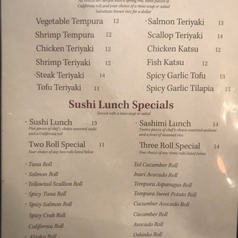Sake Sushi - Lunch Menu - Served 1100 - 1500 Daily - Lunch Bento Boxes, and Sushi Lunch Specials (Page 1 of 1) As of 01/2023 - Japanese Near Me - Black Mountain, North Carolina Sake Sushi - Lunch Menu - Served 1100 - 1500 Daily - Lunch Bento Boxes, and Sushi Lunch Specials (Page 1 of 1) As of 01/2023 - Japanese Near Me - Black Mountain, North Carolina