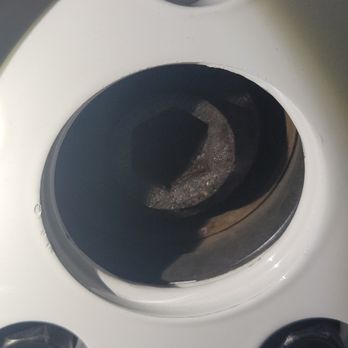Proper Motion - Chipping powder coat on the Center of rim.... I hadn't even had my car back for 1 hr before taking this pic.... - Powder Coating Near Me - Anaheim, California