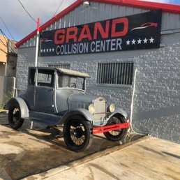 Exterior outside entrance of Grand Collision Center - Hayward, California Exterior outside entrance of Grand Collision Center - Hayward, California