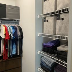 Bien Organized - Closet sorted by category
