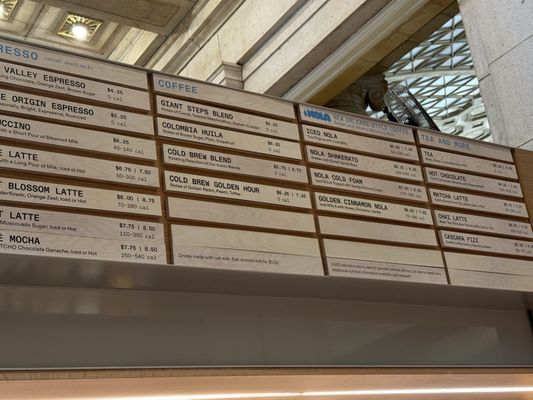Menu photo 1 Blue Bottle Coffee - Union Station Washington, DC, DC Menu photo 1 Blue Bottle Coffee - Union Station Washington, DC, DC