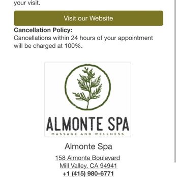 Almonte Spa - Massage Near Me - Mill Valley, California Almonte Spa - Massage Near Me - Mill Valley, California