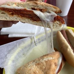 Tom's Dogz & Deli - Pepperoni & Cheese Panini