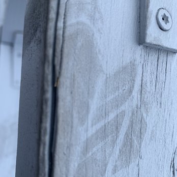 Prep Smart Professional Painting - Footprints, unfinished areas, rotting wood that by invoice was never actually done - Painters Near Me - North Providence, Rhode Island