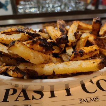 Cornish Pasty - Baked Chips with Garlic - British Near Me - Tempe, Arizona