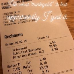 Tip included