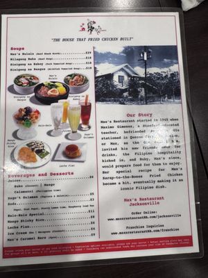 Menu photo 8 Max’s Restaurant - Jacksonville Jacksonville, FL Menu photo 8 Max’s Restaurant - Jacksonville Jacksonville, FL