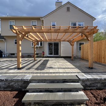 J B's Landscaping - New patio with steps - Landscaping Near Me - Columbia, New Jersey J B's Landscaping - New patio with steps - Landscaping Near Me - Columbia, New Jersey