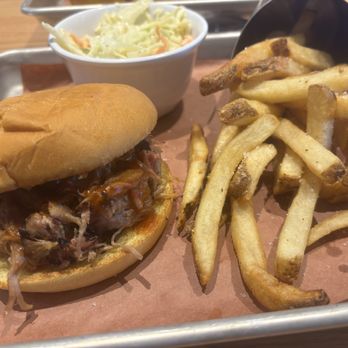 Jim 'N Nick's Bar-B-Q - Great fries , great Cole slaw and chopped pork sandwich - Barbeque Near Me - Savannah, Georgia Jim 'N Nick's Bar-B-Q - Great fries , great Cole slaw and chopped pork sandwich - Barbeque Near Me - Savannah, Georgia