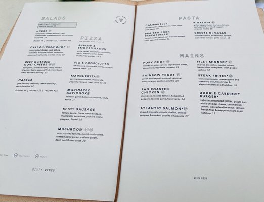 Menu photo 1 Sixty Vines Reston, VA Menu photo 1 Sixty Vines Reston, VA