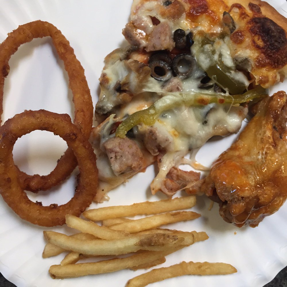 Rusty's - My mom's been raving about this place for years. So I wanted to try a bit of everything pizza & onion rings are the best!!! - Pizza Near Me - Prescott Valley, Arizona Rusty's - My mom's been raving about this place for years. So I wanted to try a bit of everything pizza & onion rings are the best!!! - Pizza Near Me - Prescott Valley, Arizona