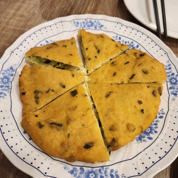 Dumpling Kitchen - S21. Green Onion Pancake - Chinese Near Me - San Francisco, California Dumpling Kitchen - S21. Green Onion Pancake - Chinese Near Me - San Francisco, California