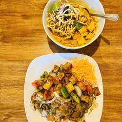 Khao Soy and drunken noodles
