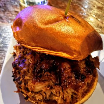 Chomp Burger - BBQ Smoked Chicken Sandwich at Chomp - Burgers Near Me - Adrian, Michigan