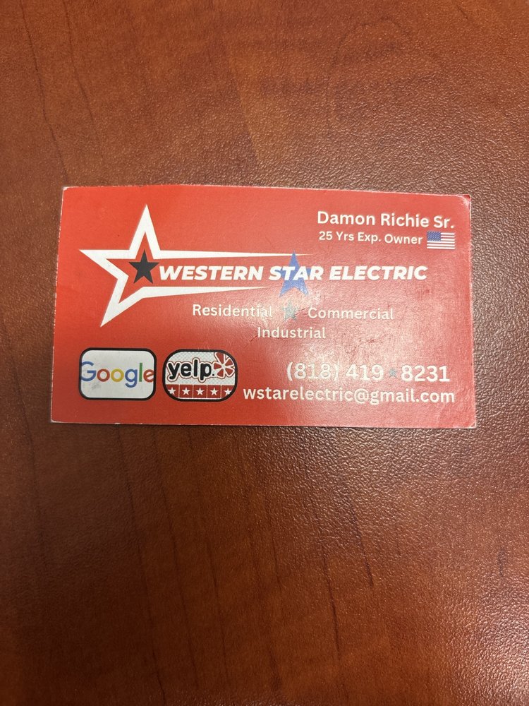 Slide of Western Star Electric