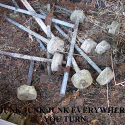 Sportsmans Resort & Bait Shop - JUNK, JUNK, JUNK, Everywhere you turn,